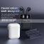 Ap19 Digital Display Mini In-ear Earbuds Stereo Bass Sound Touch Control Headphone Wireless Earphone Ap19
