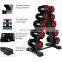 Weight Training Home Gym 3 4 5 6 10 Tier Weight Rack for Dumbbells Equipment Hex A-Frame Dumbbell Rack