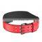 Wholesale high Quality Leather Lifting Belts Building Fitness Gym Power Training Weightlifting Belts For Sale