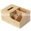 Bamboo Tissue Box Customized Unique Design High Quality Bamboo Storage Box