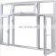 Hot sale casement door and attached casement window with bliding