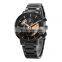 SINOBI Stainless Steel Luxury Watch Men Waterproof Quartz OEM Brand Hands Wristwatch Custom Logo Wrist Mens Watch S9829G