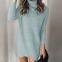 SW05 Women Turtleneck Sweater Long Sleeve Soft Cable Knit Winter Pullover