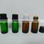 new arrival 10ml green glass essential oil bottle