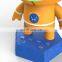 Creative Basketball Shape Projection Alarm Clock Color Luminous Wake Up Children's Alarm Clock Sleep Training Clock