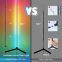 Hot Sale 1.65m APP Led Corner Floor Lamp Remote Control Music Rhythm Decorative Room vibe Corner Lamp RGB Floor Lamp
