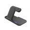 Desktop faltbarer 3-in-1 kabelloser Magnet-Ladeger?t mit multifunktionaler integrierter Ladestation für iPhone 15 14 13 12 Pro Max