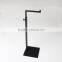 metal black handbag hanger, hooks for handbag, handbag holder stand