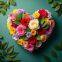 27CM - 570mm Heart - shaped Wedding Floral Foam for Car Decoration