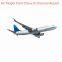 Air freight from China to Chennai Airport in India MAA