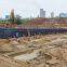 Hydraulic Steel Dam Gate Large Bottom Horizontal Axis Rotating Drive Hinge Dam River Landscape Dam Steel Gate