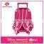 Best Selling Flower Girl Trolley Bag Skating Wheels With Lights