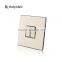 Excellent Quality Golden Aluminum 2 Gang 2 Way Pressure Switch