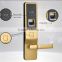 Zinc Alloy security mechanical cipher door Touch screen fingerprint lock