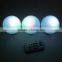 wireless hight quality christmas led bulb ball light with remote control and lower price