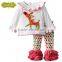 2015 Christmas Reindeer Ruffle Cotton Toddler Girls Boutique Clothing Sets