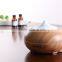 300ml Aroma Essential Oil Diffuser,Amazon Wood Grain Ultrasonic Cool Mist Whisper-Quiet Humidifier with Color LED Lights