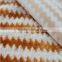 100% polyester yarn dyed fake fur fabric