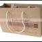 Customer design paper gift bag with handle for shopping