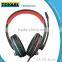 Super Bass Volumn control Gaming Games Headsets Light Up Headphone Earphone with LED Lights with Micro