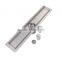stainless SUS304 side outlet shower drain