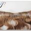 Wholesale clip in hair extension 100% human hair extensions clip in 3 piece clip in hair extensions