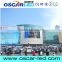 outdoor led display wall shopping mall commercial center p12 inset irregular led screen outdoor led display