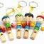 5Design Promotion Gift Cheap Hardwood Whistle Toys for baby