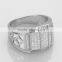 CYW 2015 hot  Express wholesale men's real sterling silver ring