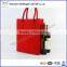 Fashion Cheap Red Felt Presentation Wine Bag