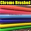 Best selling chrome brushed 1.52*20m with air bubble free