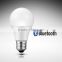 ce rohs ul smart tempered glass light bulbs & rgbw dimmable led bulb with bluetooth control & wifi led downlights