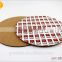 Alibaba China wholesale handmade wooden hot food table mat