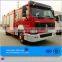 Custom volume good piping system fire fighting vehicle for fire emergency and rescue