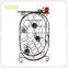 Promotional Novelty bar home furniture round metal wine rack /stackable metal wine rack