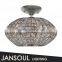 Jansoul Lighting Factory vintage iron chandelier rustic wrought iron chandelier crystal chandelier pendant lighting fixture