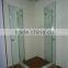 self-cleaning glass corner square shower enclosure frameless hinge shower door