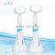 electronic facial brush with 20000rpm sonic vibration soft brush