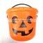 Halloween pumpkin candy bucket