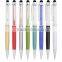Vip gift luxury metal crystal stylus pen with logo