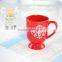 Ceramic glaze color Christmas beer mug