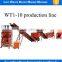 WANTE MACHINERY WT1-10 eco premium 2700 brazil interlocking block machine