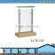 stainless steel fence post 10mm thick tempered glass railing