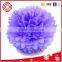 5" Tissue Paper Flower Ball, Christmas Day and Home Decoration