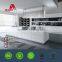 2016 hot sale white pvc laminate kitchen cabinet door design