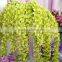 Artificial wisteria silk flower wall decoration