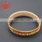 2016 fashionable brown bracelet/segmented silicone bracelets                        
                                                                                Supplier's Choice