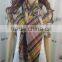 2015 Most Popular Colorful Checked Winter Knit Tartan Blanket Scarf