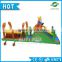 Promotion 0.55mm PVC inflatable water obstacle course, inflatable tunnel game,inflatable obstacle course for sale
