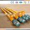 Low price with motor screw conveyor used in batching mixing plant